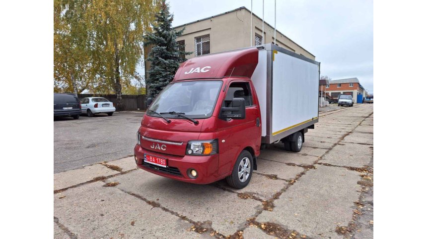 Автофургон на базі шасі JAC N35 власного виробництва